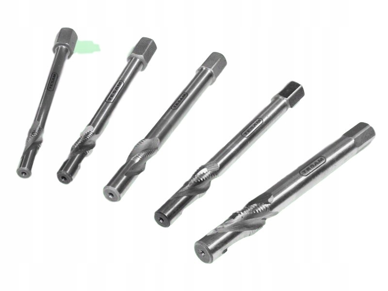 ZESTAW GWINTOWNIKÓW ŚWIEC ŻAROWYCH M8/12-1.0/1.25