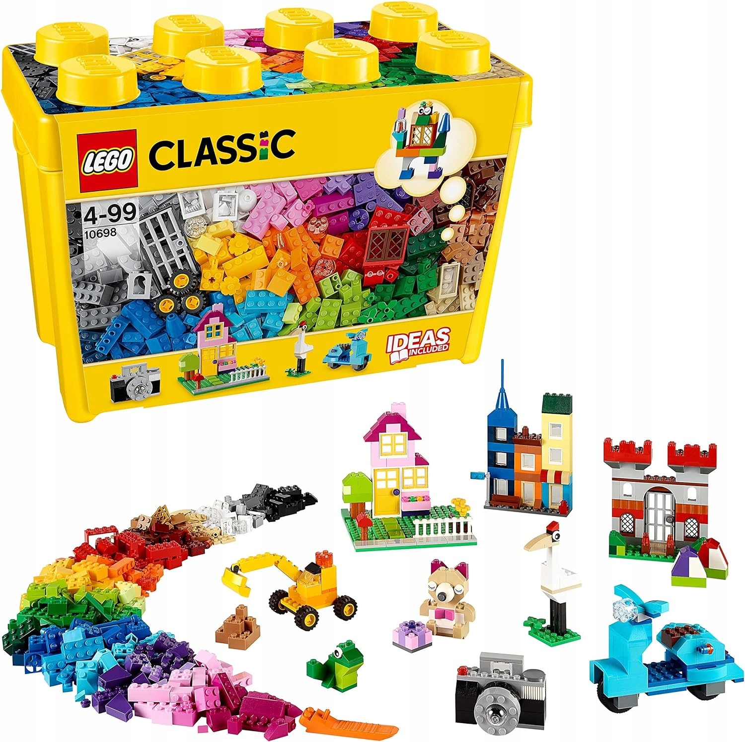 Lego 10698 Classic Kreativní Stavebnice Pro 4LETÉ Děti Hračka