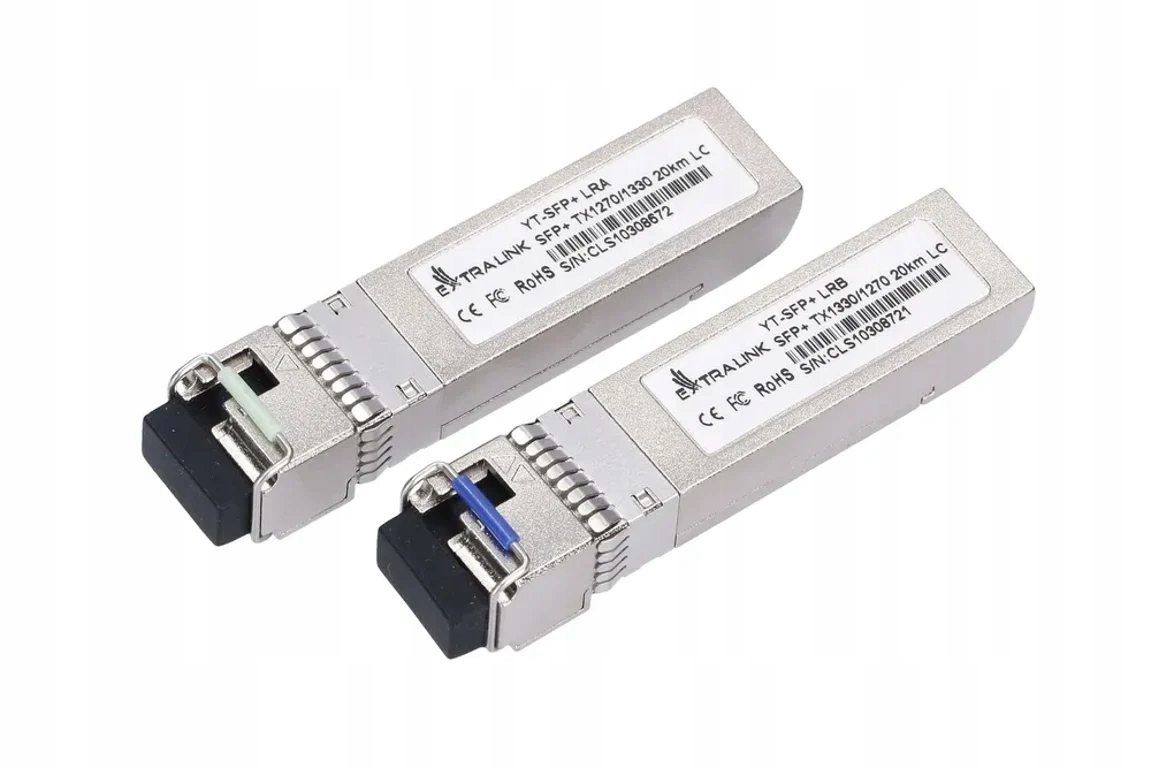 Moduł SFP+ WDM 10Gbps 1270/1330nm single mode 20km