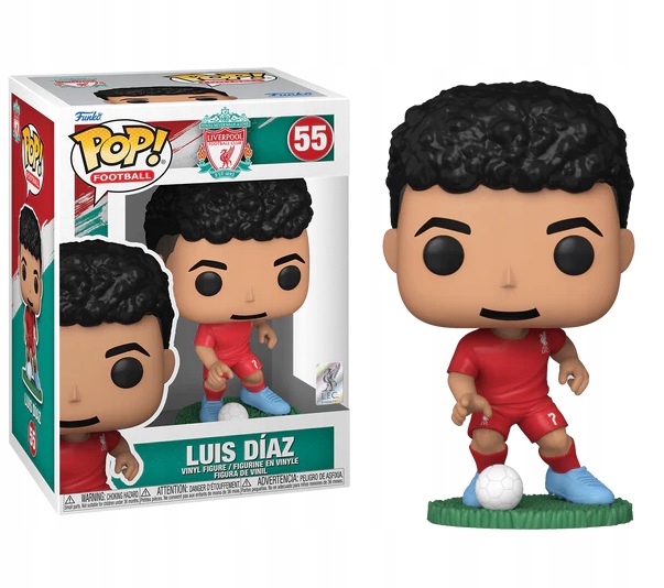 2x Funko Pop! Football Liverpool Fc Luis Diaz sběratelská figurka 55