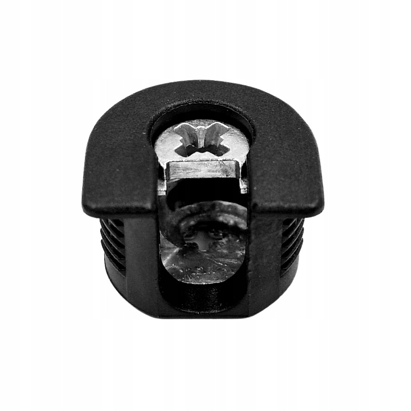 

10x Złącze meblowe mimośrodowe do pł. 19mm czarny