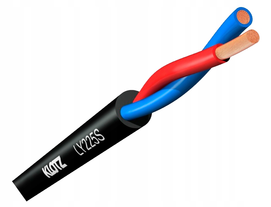 

Klotz LY225 S Kabel Kolumnowy Głośnikowy 2x2,5mm