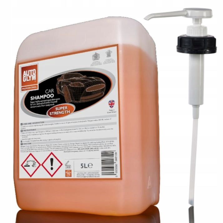 Autoglym Car Shampoo Ss 5L Dosage Pump 10 ml koncentrovaný šampón s