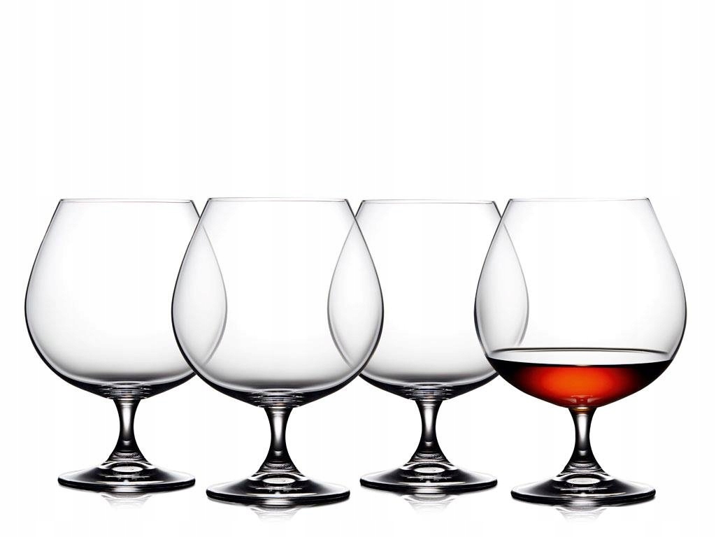 Lyngby Glass Juvel 4 Skleničky na koňak 690 ml