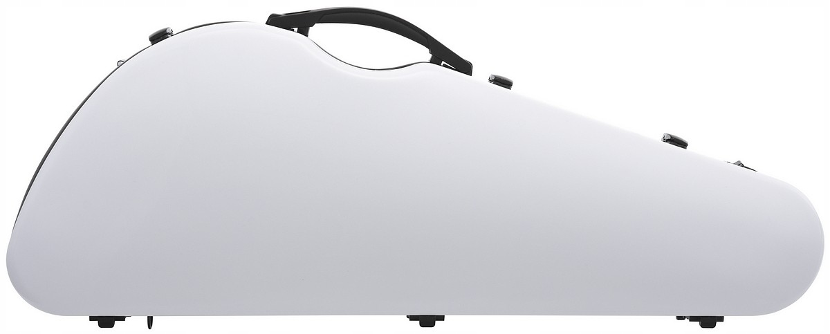 Karbonové violové pouzdro Quill 34-46 M-case, bílá barva