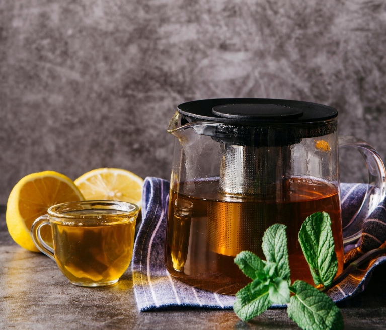 ZAPARZACZ SZKLANY DZBANEK DO HERBATY ZIÓŁ ŻAROODPORNY CZAJNIK POJEMNY Kod producenta KM0776XL