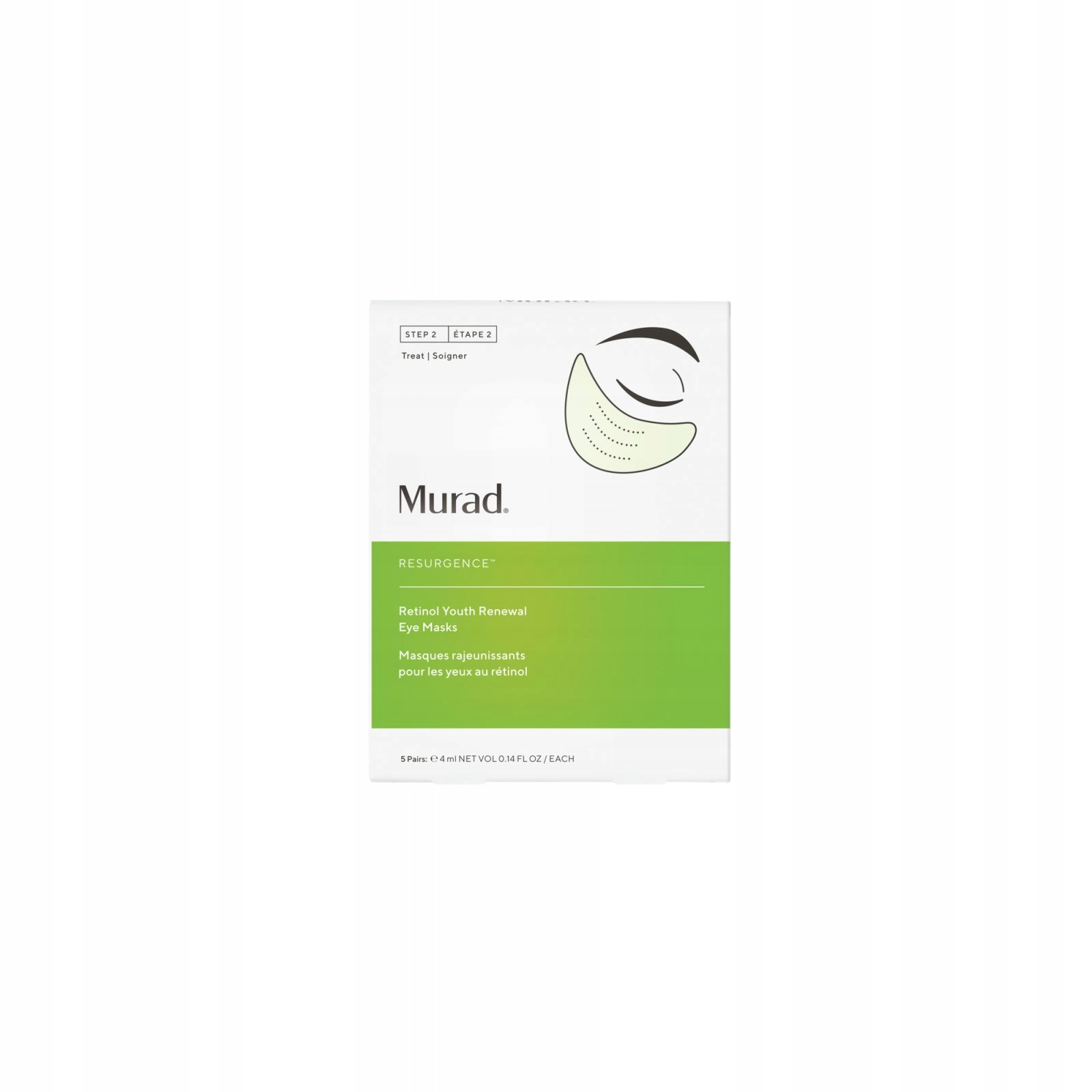 Murad Oční Masky S Retinolem Pro Obnovu Mladosti (MUR15384)