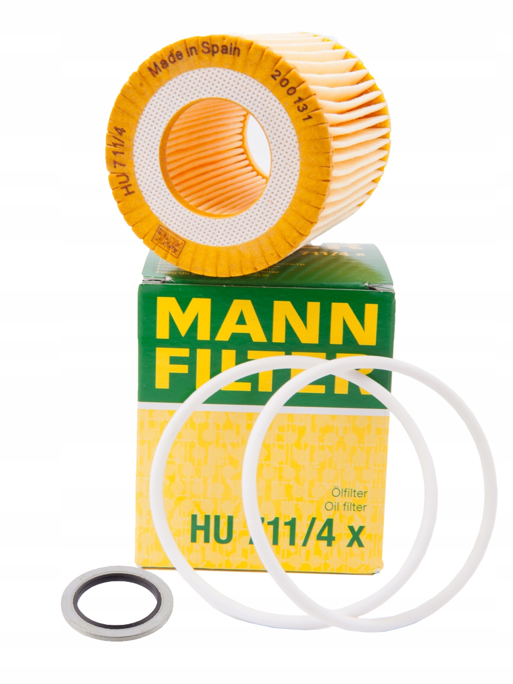 

Filtr Oleju Hu 711/4 X Uszczelka Opel Vectra C 1.9