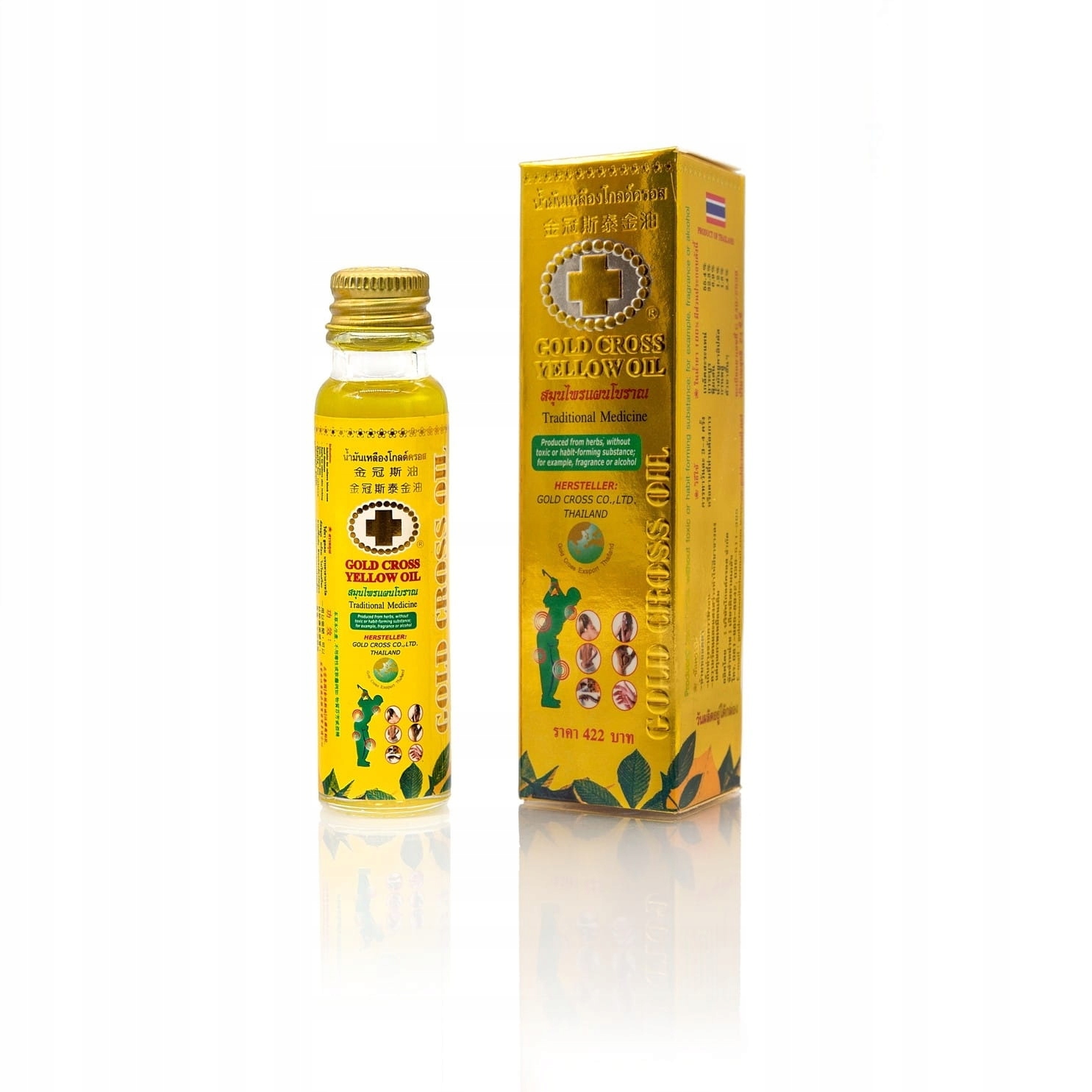 Olejek Gold Cross 20 ml na Drogi Oddechowe