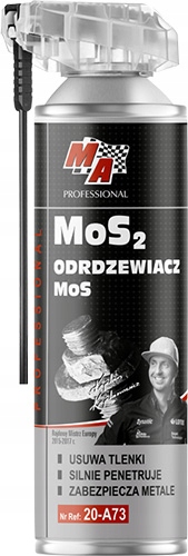 Ma Odrdzewiacz MoS2 z aplikatorem 500ml