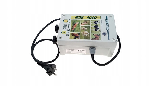 

Elektryzator Pastuch Sieciowy Agri 4000 230V Dziki
