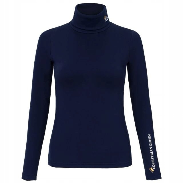 Bluza golf damska Equestrian Queen Magdalene granatowa S