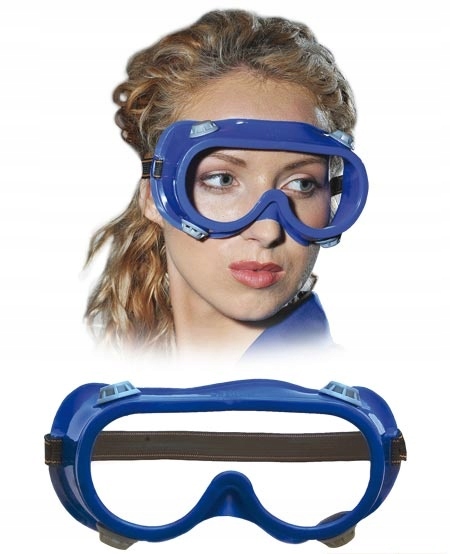 GOGLE OCHRONNE PRZECIWODPRYSKOWE GOG-AIR BLUE TN