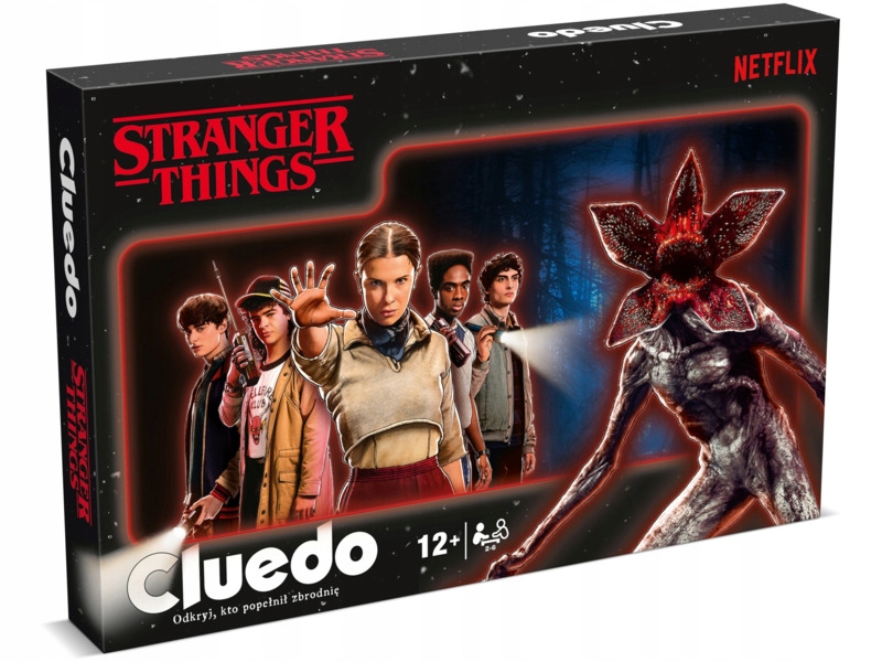 Gra planszowa Winning Moves Cluedo Stranger Things 12+