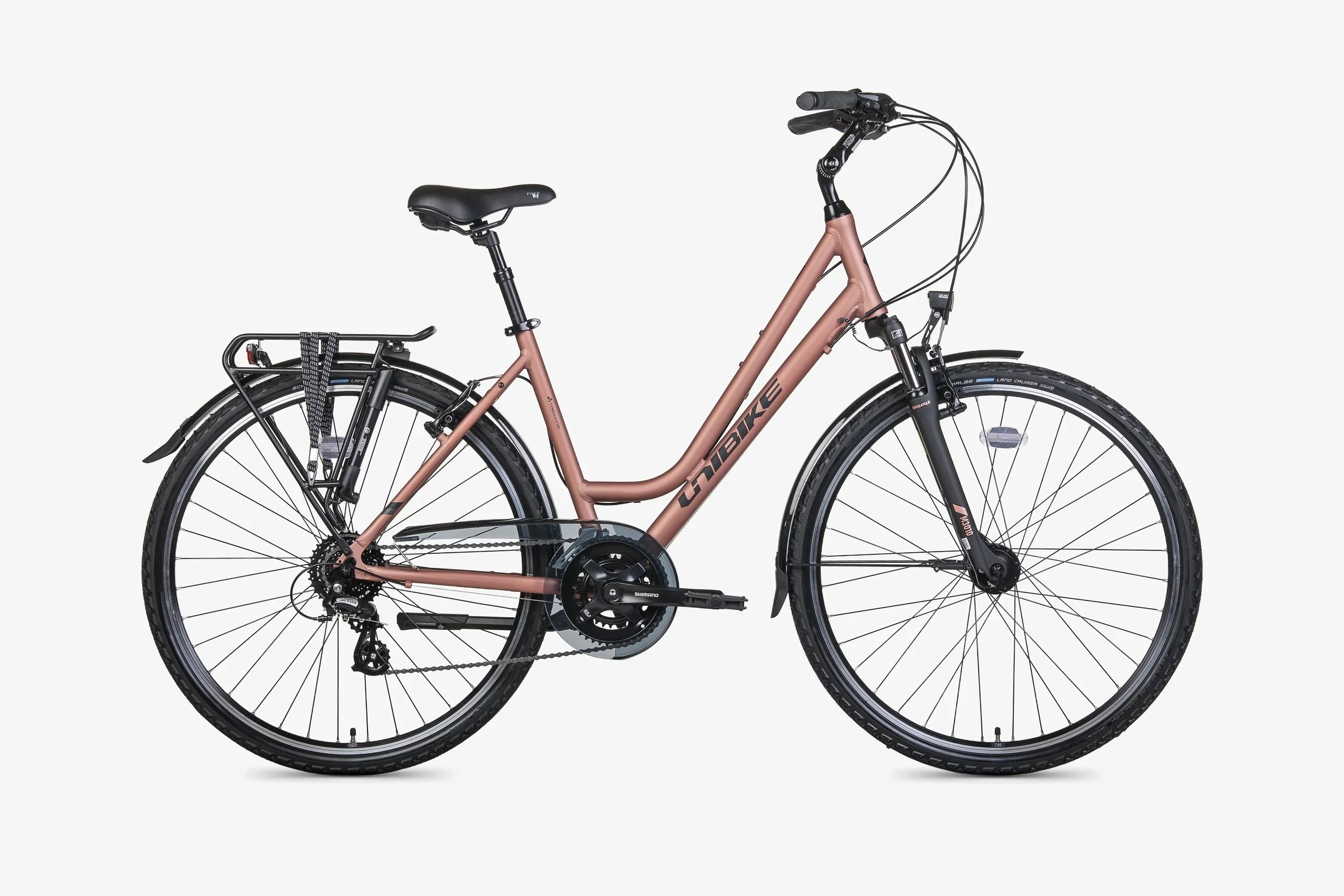 Rower trekkingowy Unibike Vision rama 19 cali koło 28 " czerwony