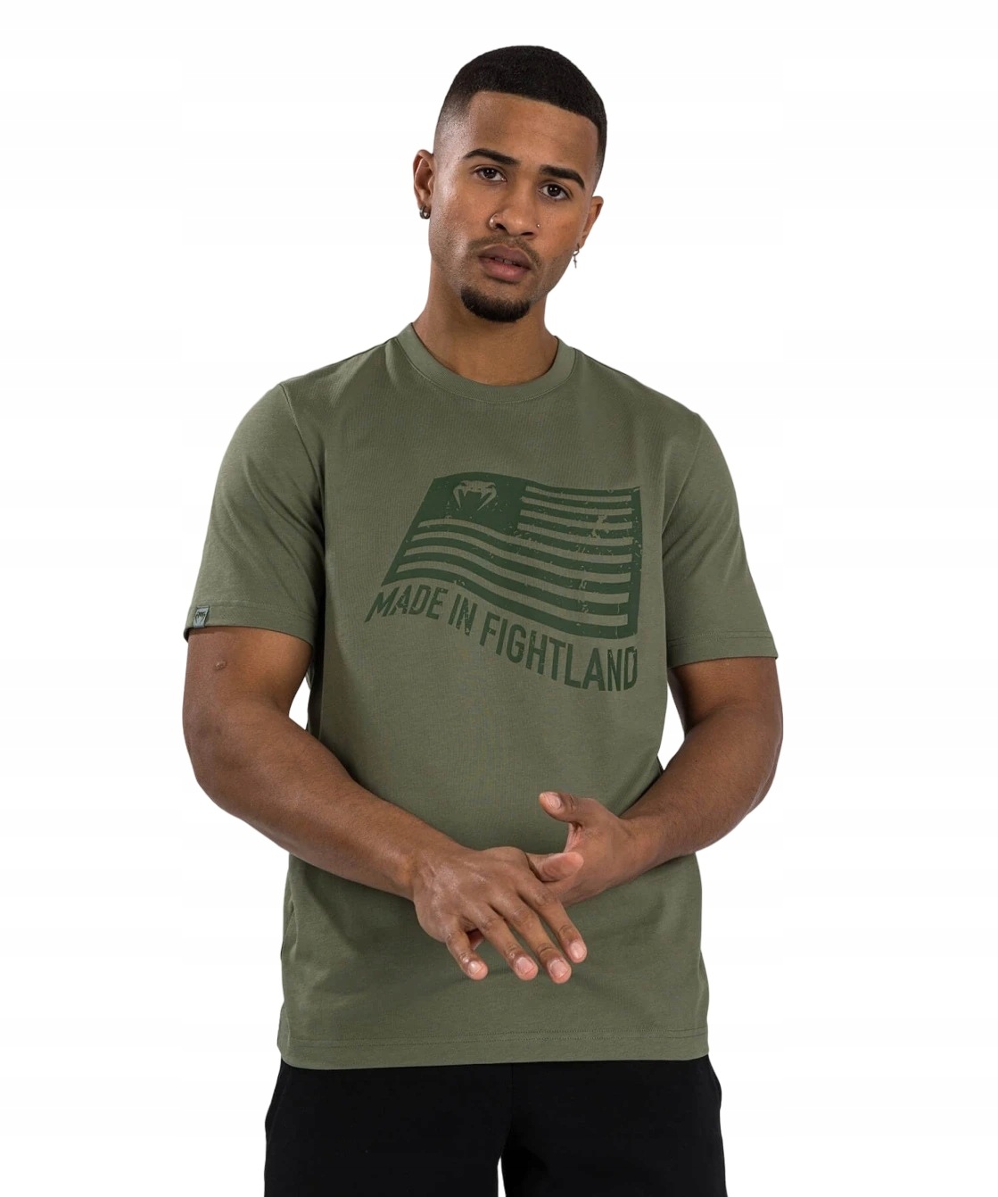 T-shirt Koszulka Venum Made In Fightland M Khaki