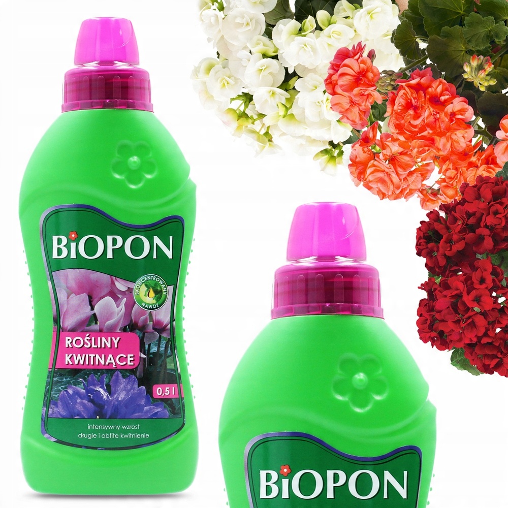 

Nawóz Płyn Roślin Kwitnących Kwiatów Odżywka 0,5 l