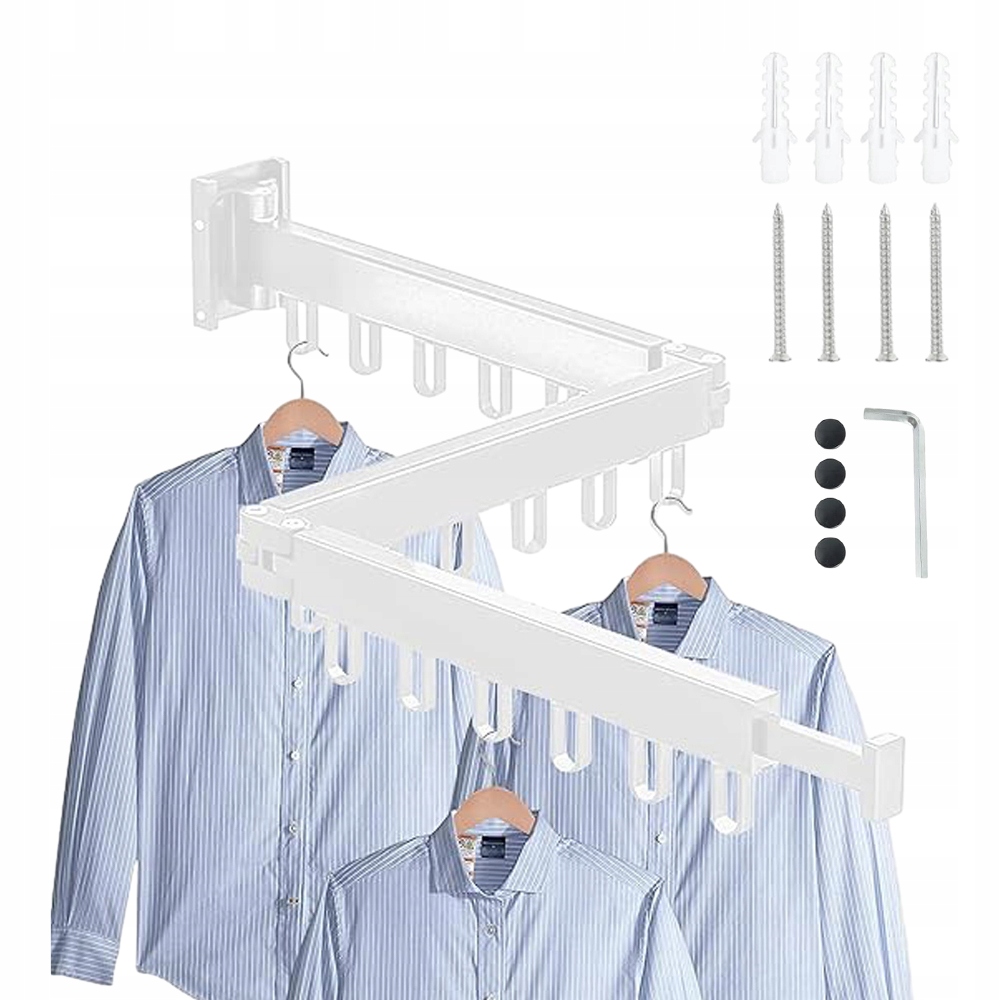 Balkonová Rozkládací Věšáková Sušička Roztažitelná 114 cm