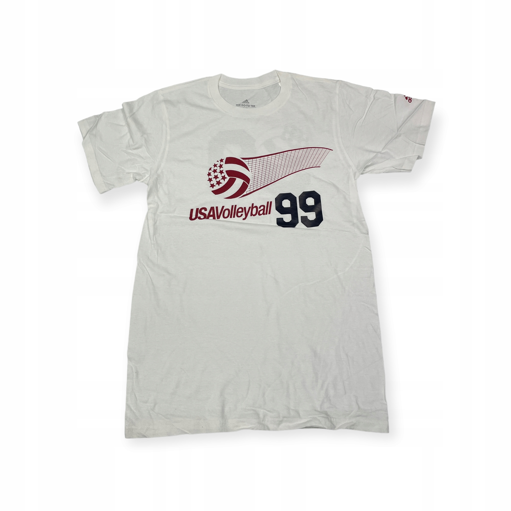 Koszulka męska biała ADIDAS VOLLEYBALL S 99