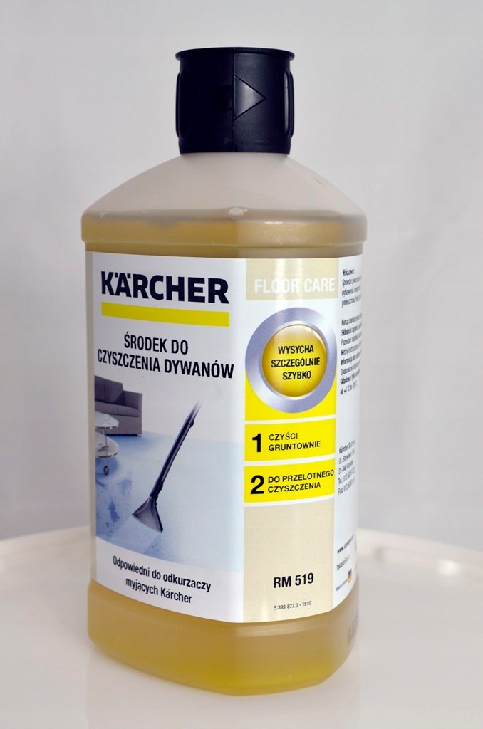 KARCHER RM 519 PŁYN 1L DO ODKURZACZA PIORĄCEGO Pojemność 1 l