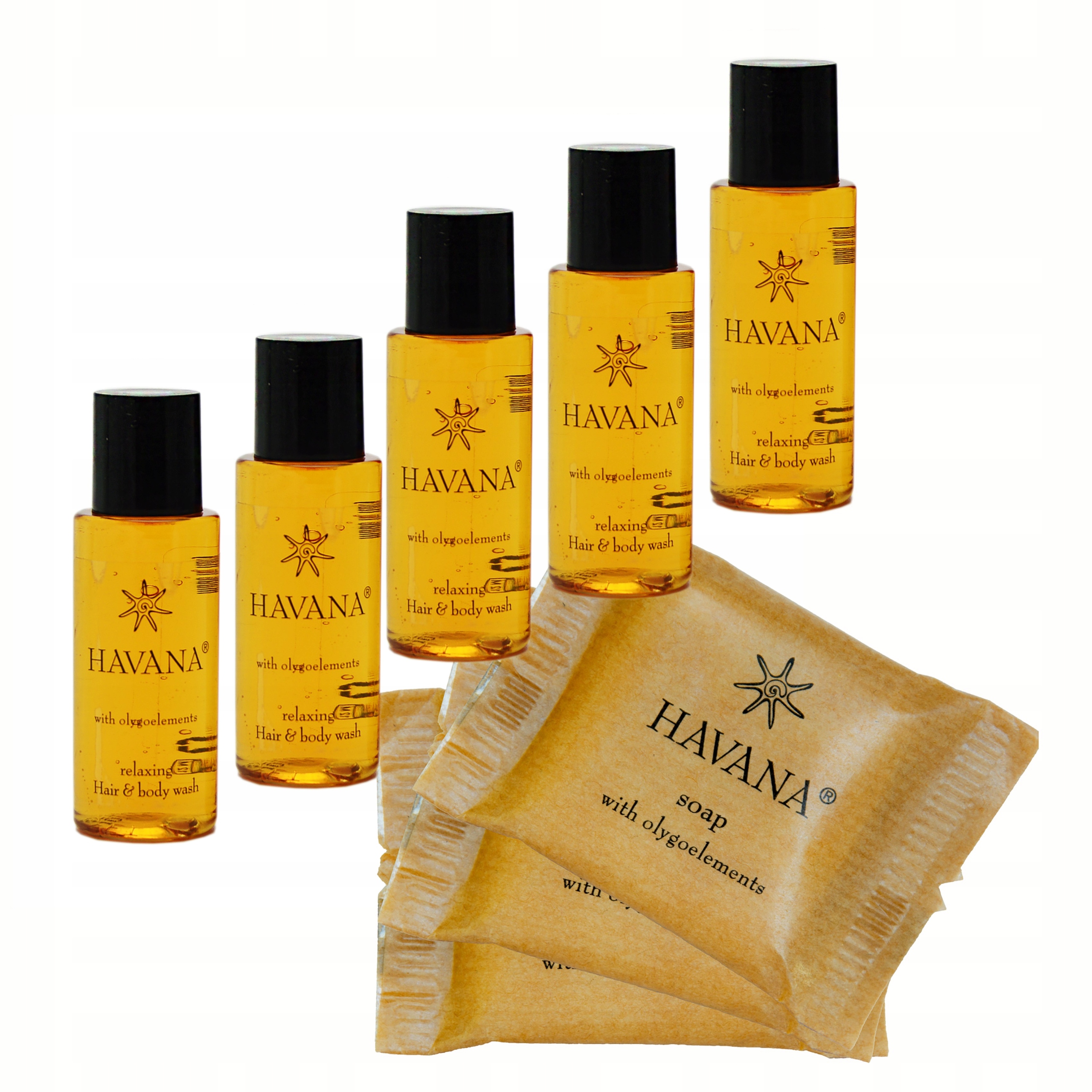 Zestaw kosmetyków hotelowych Havana 100+100