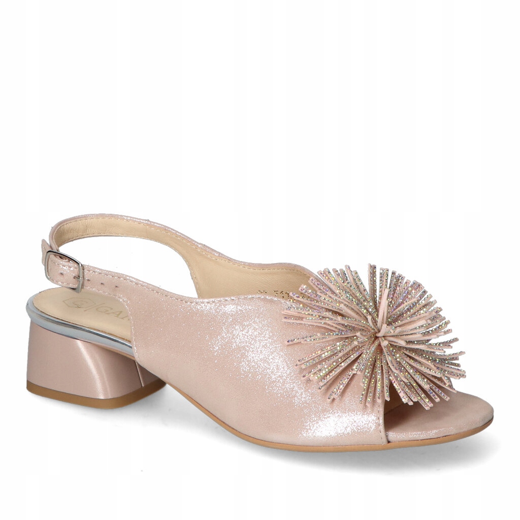 Sandály Gamis 7118/A89 Růžový semiš 39