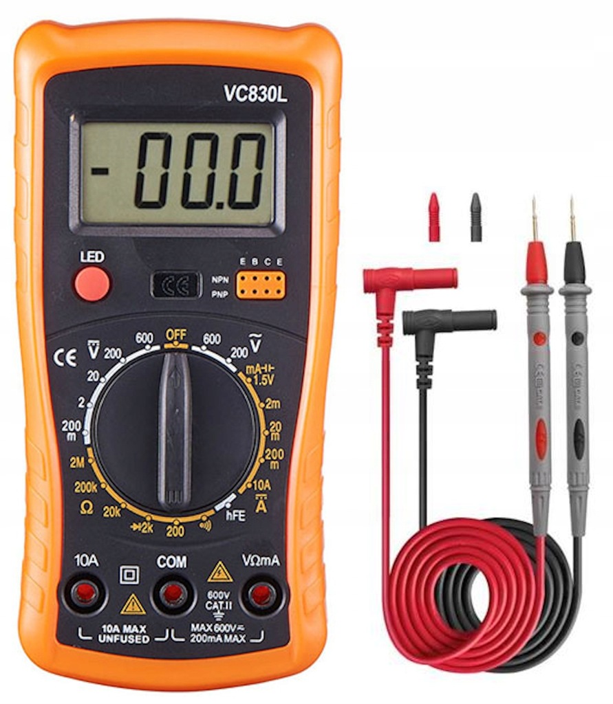 LUTOWNICA ZESTAW Z NARZĘDZIAMI ETUI MULTIMETR