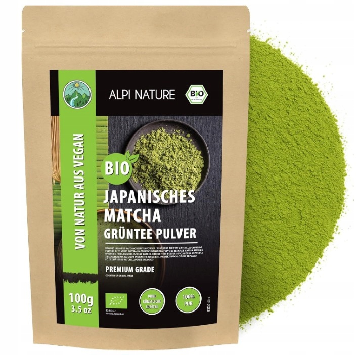 Levně Matcha Premium japonský Bio Zelený Čaj Organická máča 100 g Moje čaj