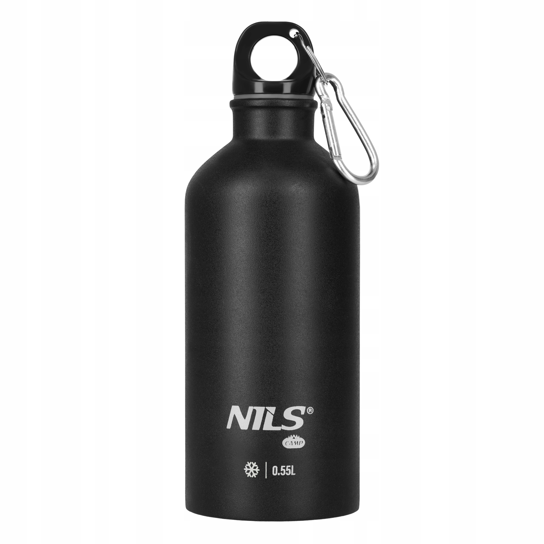 NC3801 Butelka Turystyczna 550ML Czarna Nils Camp