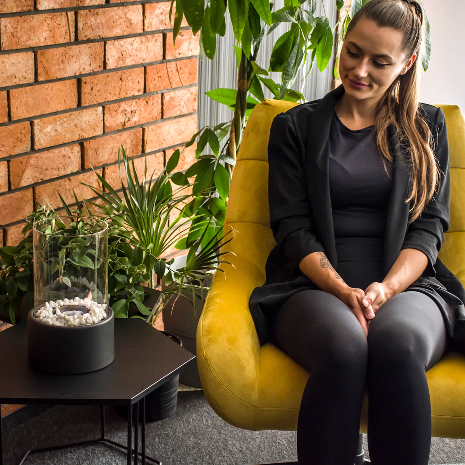 BIOKOMINEK WOLNOSTOJĄCY BIO KOMINEK DO DOMU NA TARAS OGRODOWY EKO STOJĄCY Kolor biały czarny srebrny inny kolor