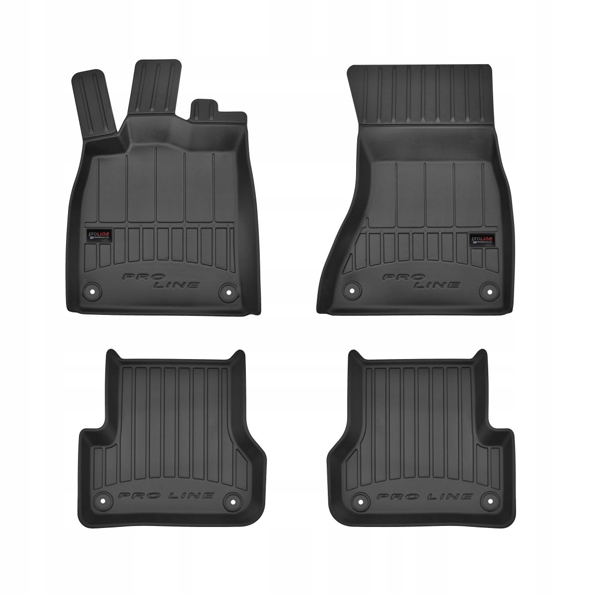 Audi A6, A6 Allroad 11.10-09.18 Gumové Koberčeky