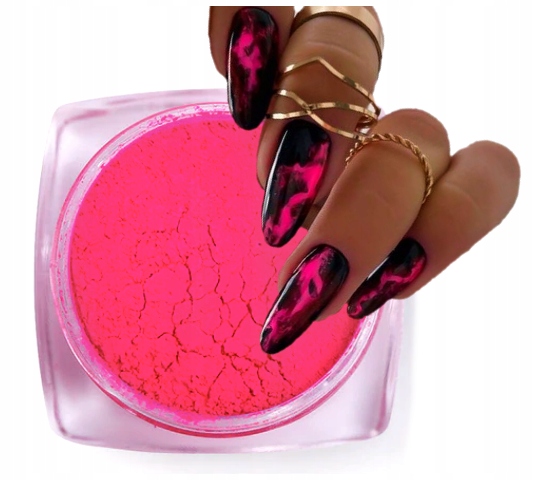 Pyłek SMOKE EFFECT efekt dymu NEONOWY pigment - 05