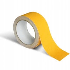 TAŚMA ANTYPOŚLIZGOWA SAMOPRZYLEPNA ŻÓŁTA.