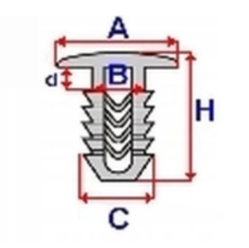 SPINKA TAPICERSKA CITROEN PEUGEOT DACIA Renault Producent części Romix
