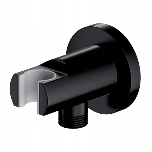 uhlová prípojka, čierna polomatná