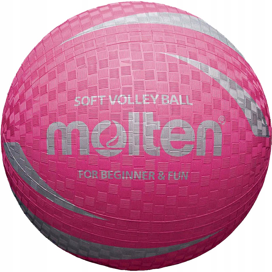 Piłka siatkowa Molten softball różowa S2Y1250-P R. 5