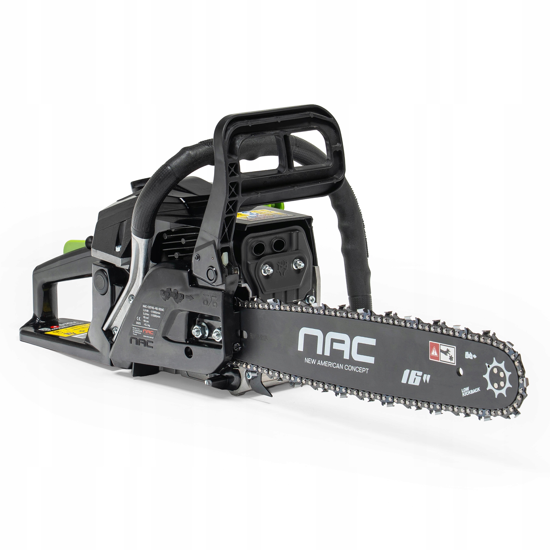 Piła Łańcuchowa Spalinowa Nac CST45-40-02AC 16" 45CM3 1,8KW Low Kick Back