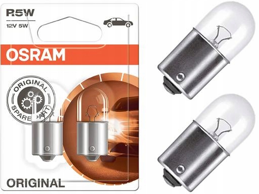 

Osram Original Żarówki R5W 12V 5W BA15S 5007 Duo