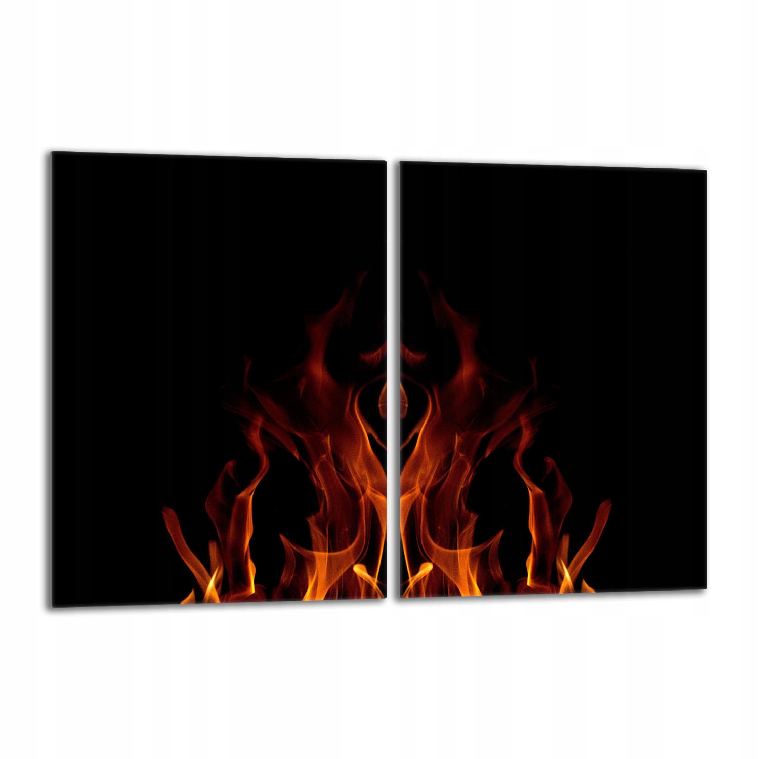 Skleněná ochranná deska na sporák 2x40x52 Oheň Do Kuchyně