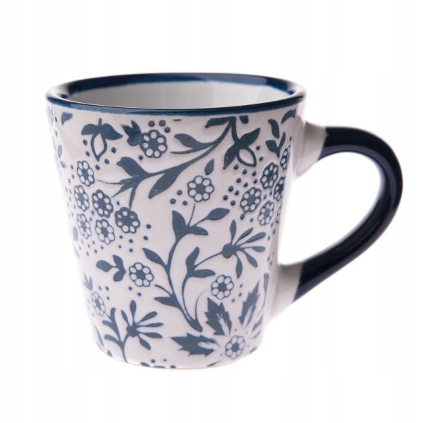 

Kubek espresso biały w kwiatki 80 ml ceramiczny
