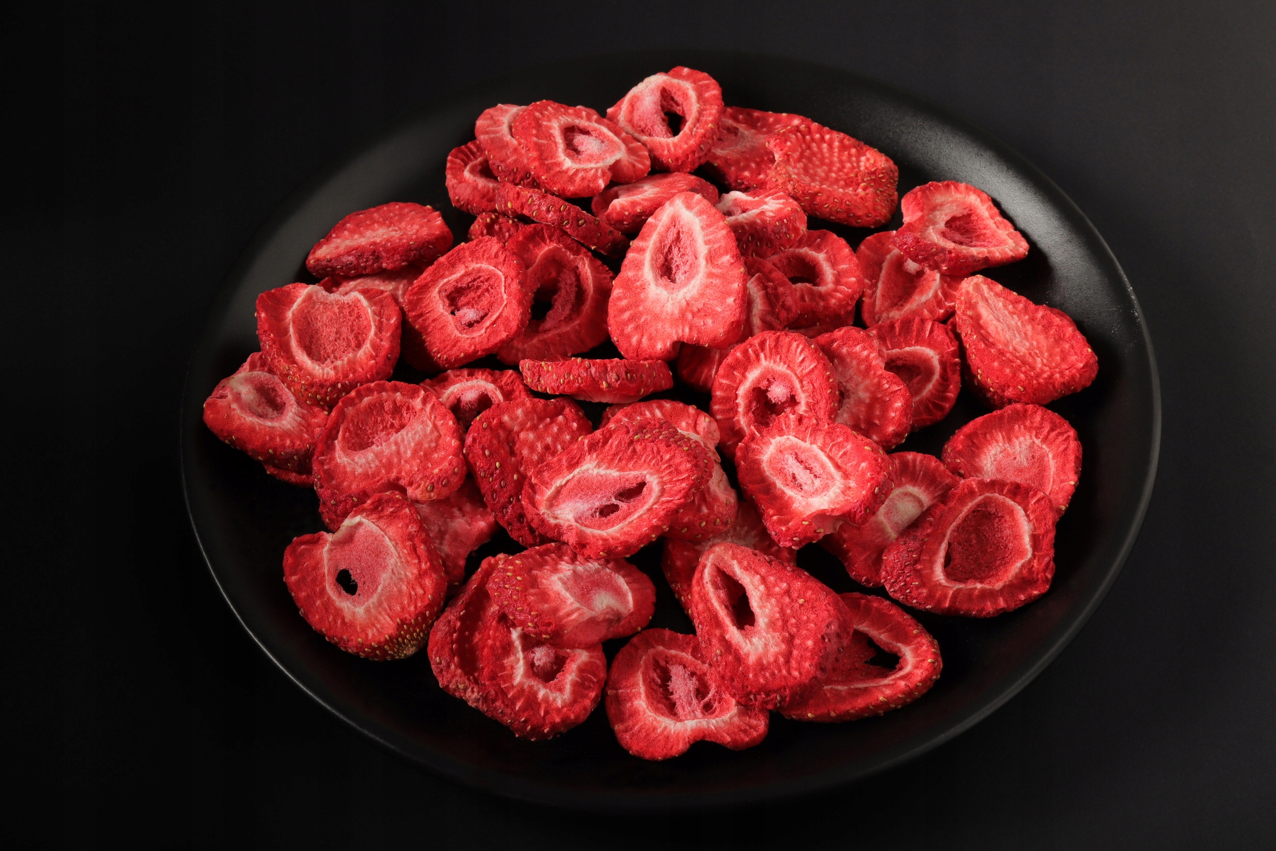 Levně Lyofilizované Jahody Plátky 500 g Bez Cukru, přírodní