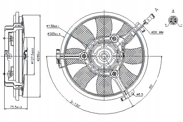 Nissens Ventilátor Chladiče Audi A4, A6, A8, Cabr Asistent řidiče #28