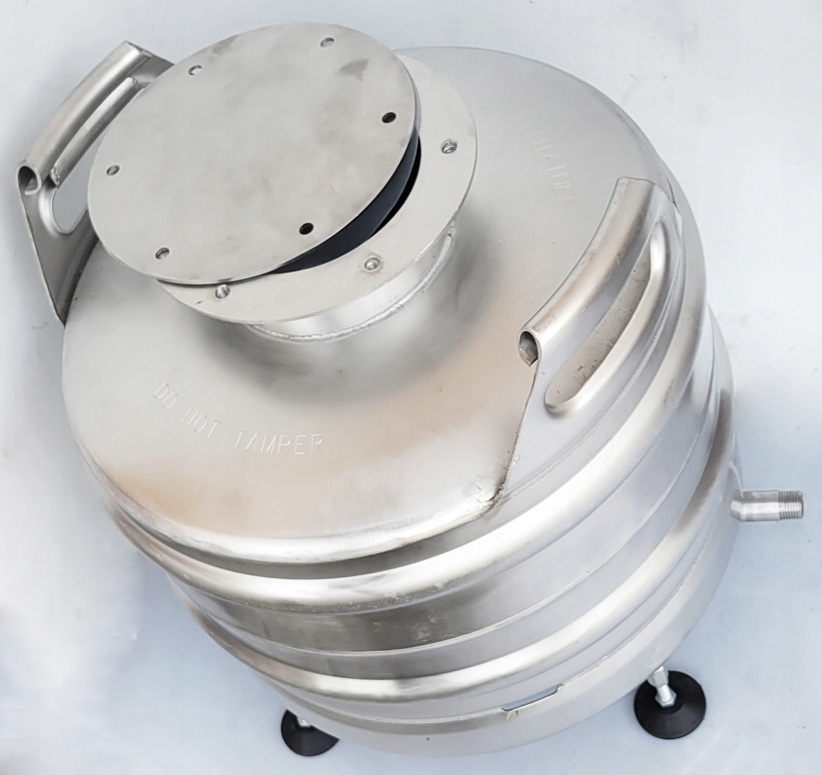 Nerezová nádrž 30 l, odolná vůči kyselinám, bojler