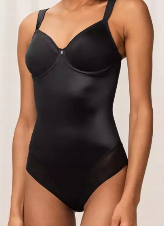 Triumph Dámské Černé Hladké Košíčky Podprsenky 95D 6_A