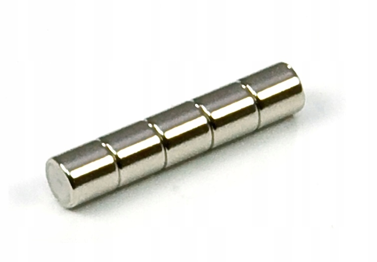 

Magnes neodymowy Magnesy neodymowe 5x5 10 szt.