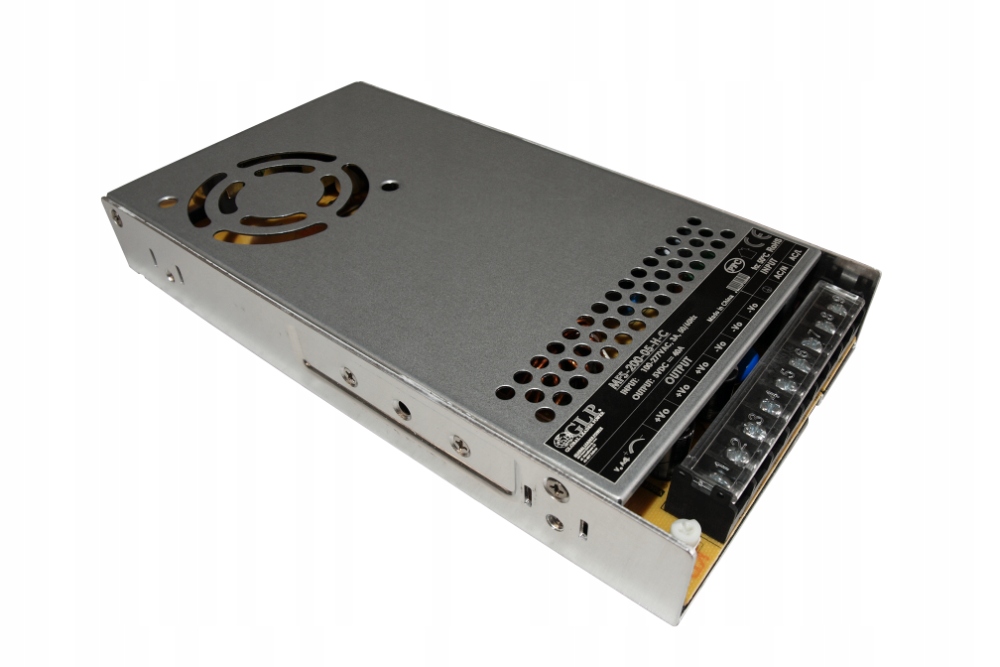 MFS-200-05-H-C: Glp: 5V/40A/200W uzavřený napájecí zdroj, Pfc, Vstupní napětí 85-305VAC 120-4