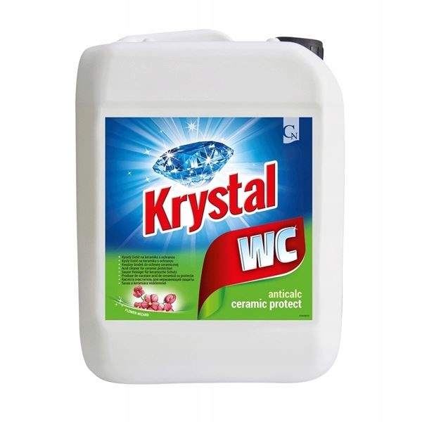 Prostředek na mytí Wc a sanity Krystal 5 l