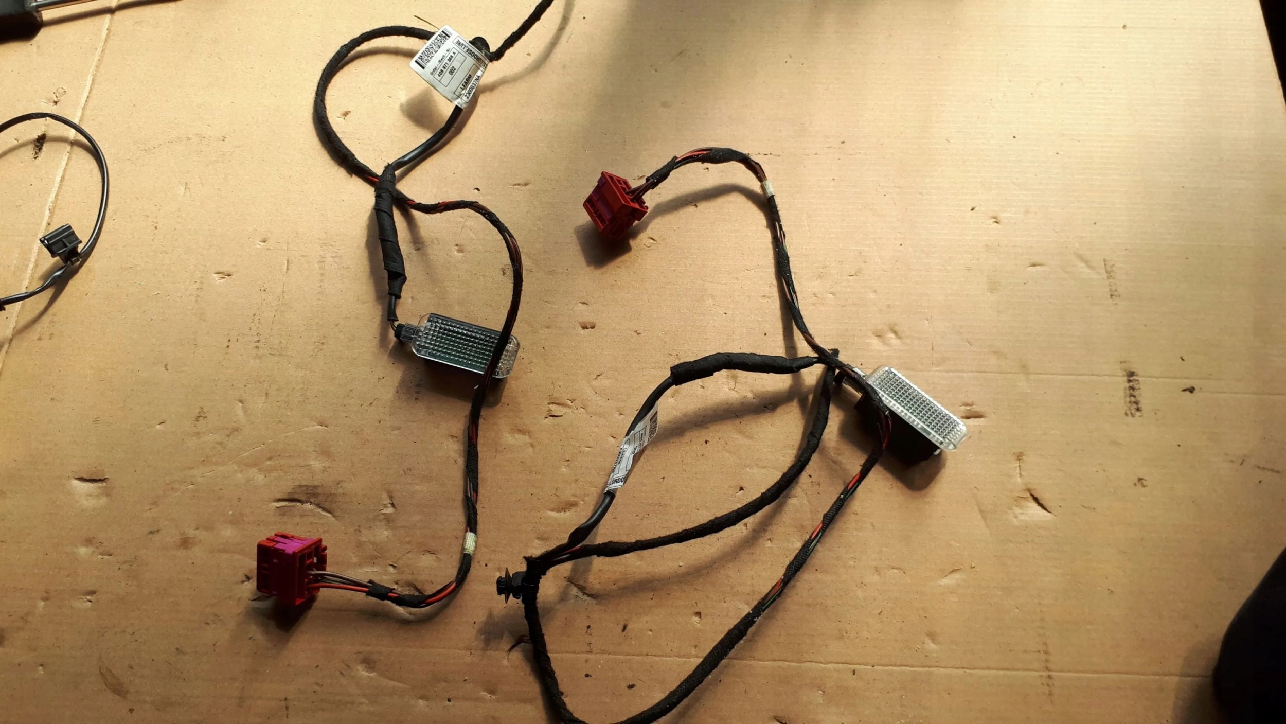 A6 C7 4G câblage câblage siège diodes LED A7 4G