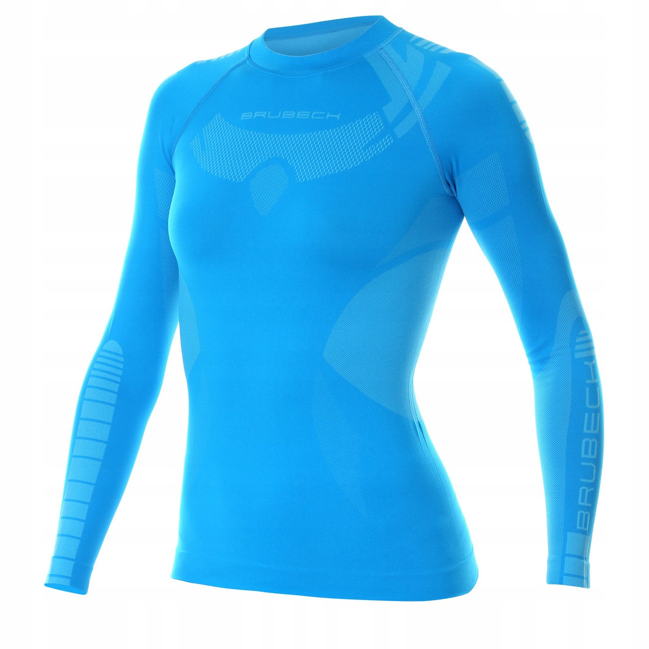 Mikina termoaktivní mikina Brubeck Dry LS13070 modrá
