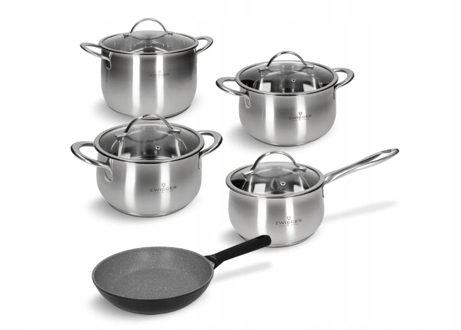 ZESTAW GARNKÓW I PATELNI 9 EL. PRACTI PLUS ZWIEGER